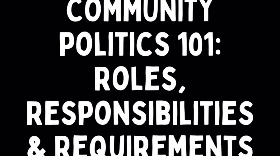 Ward Committee Members: Understanding the Roles, Responsibilities, and Requirements
