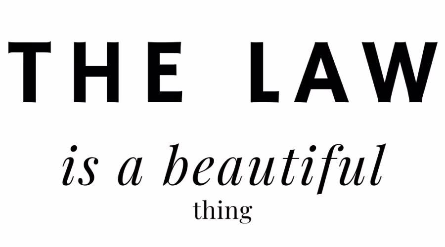 The Beauty of the Law